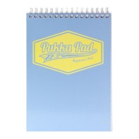 Pukka Pastel Reporters Notepad Blue 76mm x 127mm 100 Pages 80gsm